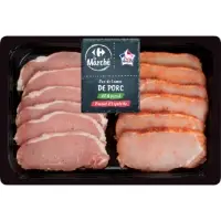 Duo de Lomos de Porc Ail Persil au Piment d'Espelette CARREFOUR LE MARCHE