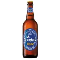BIERE BLONDE TRIPLE LA GOUDALE 9°