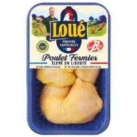 Cuisses De Poulet Jaune Fermier Label Rouge Loue