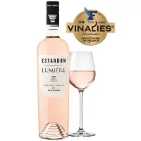 Vin Rose A O P Coteaux Varois En Provence Estandon Lumiere