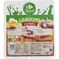 Lardons Fumes Et Qualite Superieure Carrefour Classic