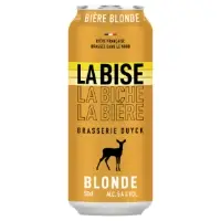 Biere Blonde 5 4 La Bise