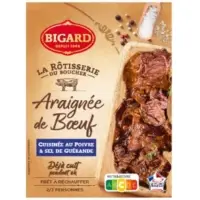 Viande Bovine Araignee De Boeuf Cuite Et Sa Sauce Au Poivre Bigard