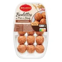 Boulettes Au Porc Boeuf Steakhouse Bigard