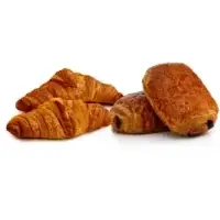 Assortiment Viennoiseries 2 Croissants Et 2 Pains Au Chocolat Pur Beurre Carrefour Bio