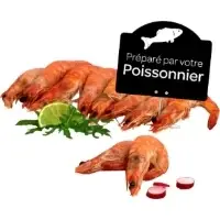 Crevettes Cuites 60 80 Asc Carrefour