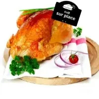 Poulet Roti Eleve Sans Traitement Antibiotique