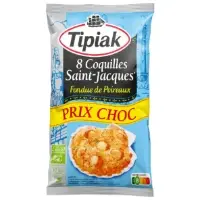 Coquilles St Jacques Fondue De Poireaux Tipiak
