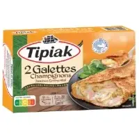 Galette Champignons Jambon Emmental