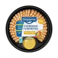 Couronne De Crevettes Sauce Curry Mangue Delpierre