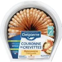 Couronne De Crevettes Decortiquees Sauce Mayonnaise Delpierre