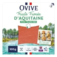 Truite Fumee D Aquitaine Mini Tranches Ovive