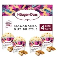 Glace en Pot Vanille Macadamia Caramélisées HAAGEN-DAZS