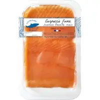 Carpaccio Saumon Fume Tranche Main Fjord King