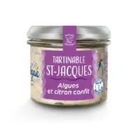 Tartinable De Saint Jacques Algues Et Citron Confit Algae