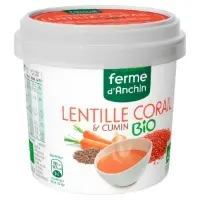 Soupe Bio Lentille Corail Et Cumin Ferme D Anchin