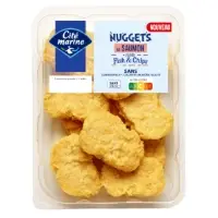 Nuggets De Saumon Facon Fish Chips Cite Marine