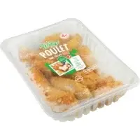 Wings De Poulet Panes Crispy Epices Halal