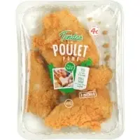 Tenders De Poulet Panes Halal