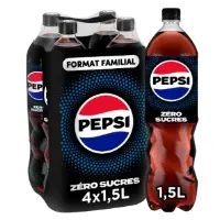 Soda Au Cola Zero Sucres Pepsi
