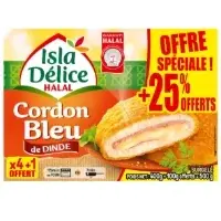 Cordon Bleu De Dinde Halal Isla Delice