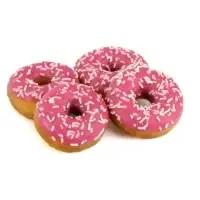 Mini Donuts A La Fraise