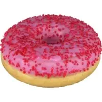 Donuts Fourre A La Fraise