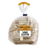 Pain Boule Aux Graines Tranche Sans Gluten