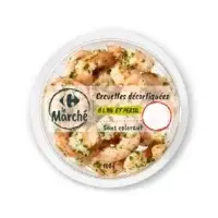 Crevettes Decortiquees Marinees A L Ail Et Au Persil Carrefour Le Marche