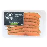 Eminces De Saumon A L Aneth Carrefour Le Marche