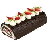 Roule Chocolat Et Fraise