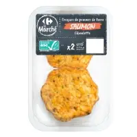 Croques De Pommes De Terre Saumon Asc Et Ciboulette Carrefour Le Marche
