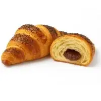 Croissant Fourre Au Cacao Et Noisettes Pur Beurre