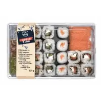 Sushis Box 1 Sauce Soja 1 Sachet De Wasabi 2 Pics Carrefour Le Marche
