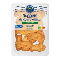 Nuggets De Colin D Alaska Panure Bio De Vendee Assiette Bleue