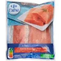 Filets De Saumon Rose Du Pacifique Carrefour Extra