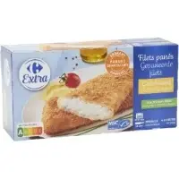 Filets De Cabillaud Panes Carrefour Extra