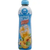 Sirop Peche Zero Sucres Carrefour Classic