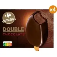 Glaces Batonnets Double Chocolat Carrefour Sensation