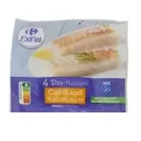 Dos De Cabillaud Carrefour Extra