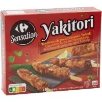 Brochettes Poulet Yakitori Carrefour Sensation