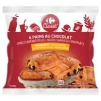 Pains Au Chocolat Pur Beurre Carrefour Classic