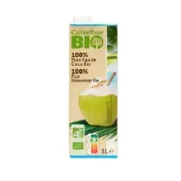 Eau De Coco Issue De L Agriculture Biologique Carrefour Bio