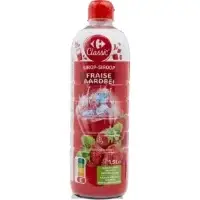 Sirop Fraise Carrefour Classic