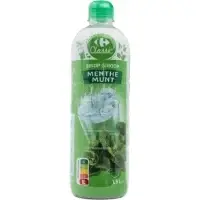Sirop Menthe Carrefour Classic