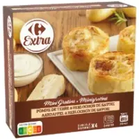 Mini Gratins Pomme De Terre Et Reblochon Carrefour Extra