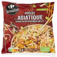 Poelee Asiatique Surgelee Et Sans Conservateur Carrefour Sensation