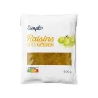 Raisins Secs Golden Simpl