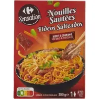 Nouilles Sautees Surgele Au Boeuf Et Aux Oignons Carrefour Sensation