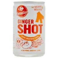 Ginger Shot Pomme Gingembre Citron Carrefour Sensation